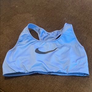 Nike Women's Light Blue Sports Bra